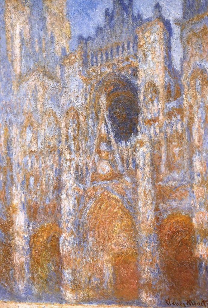 “Rouen Cathedral, Morning Sun” by Donna Pucciani